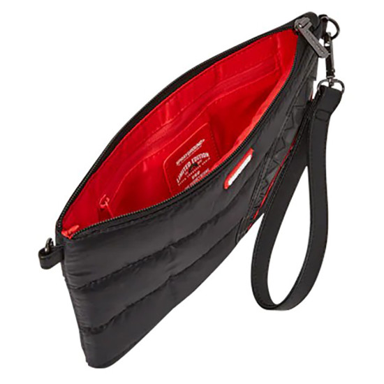 Sprayground Τσαντάκι Black Puffer Cross-Over Clutch